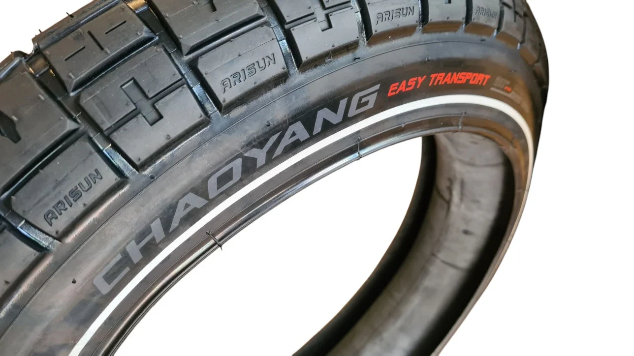 2 Stk Chaoyang Fatbike Reifen Easy Transport 20x4.0 100-406 Cargo Bikes Drahtreifen - Image 2