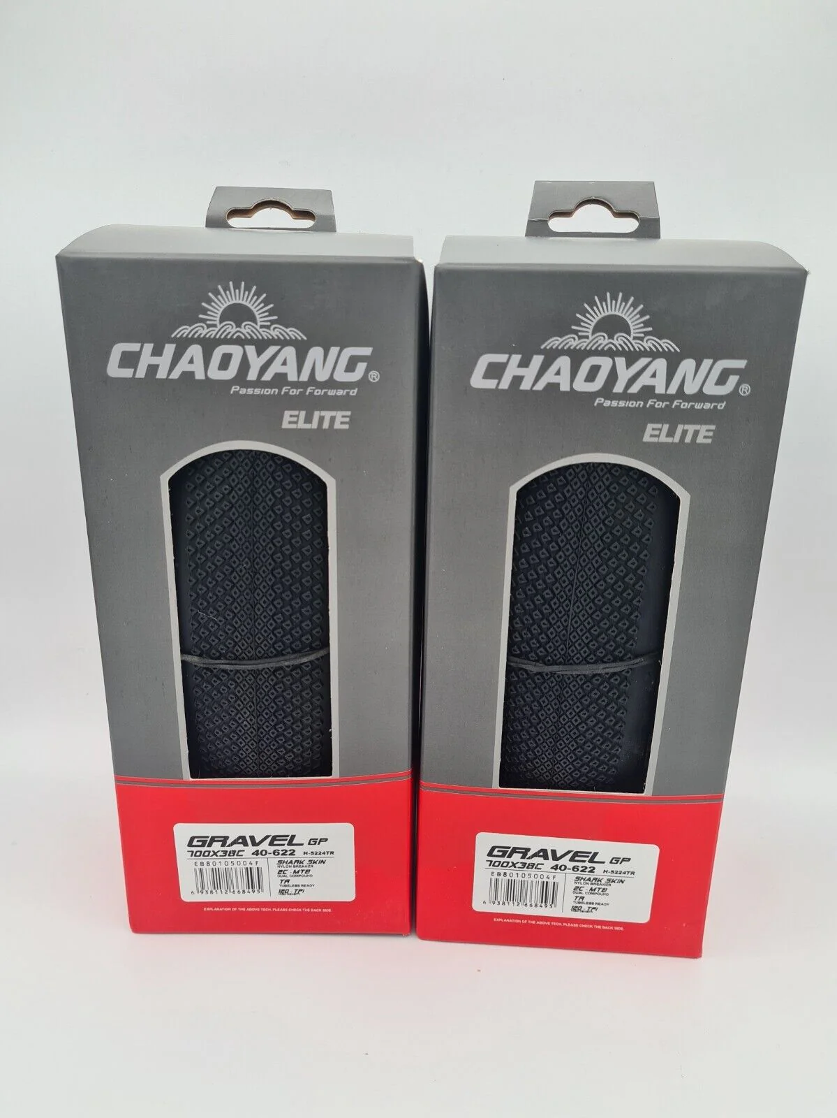 2 Stk Chaoyang Gravel GP Reifen 40-622 700x38C Pannenschutz 120 TPI Tubeless TOP - Image 2