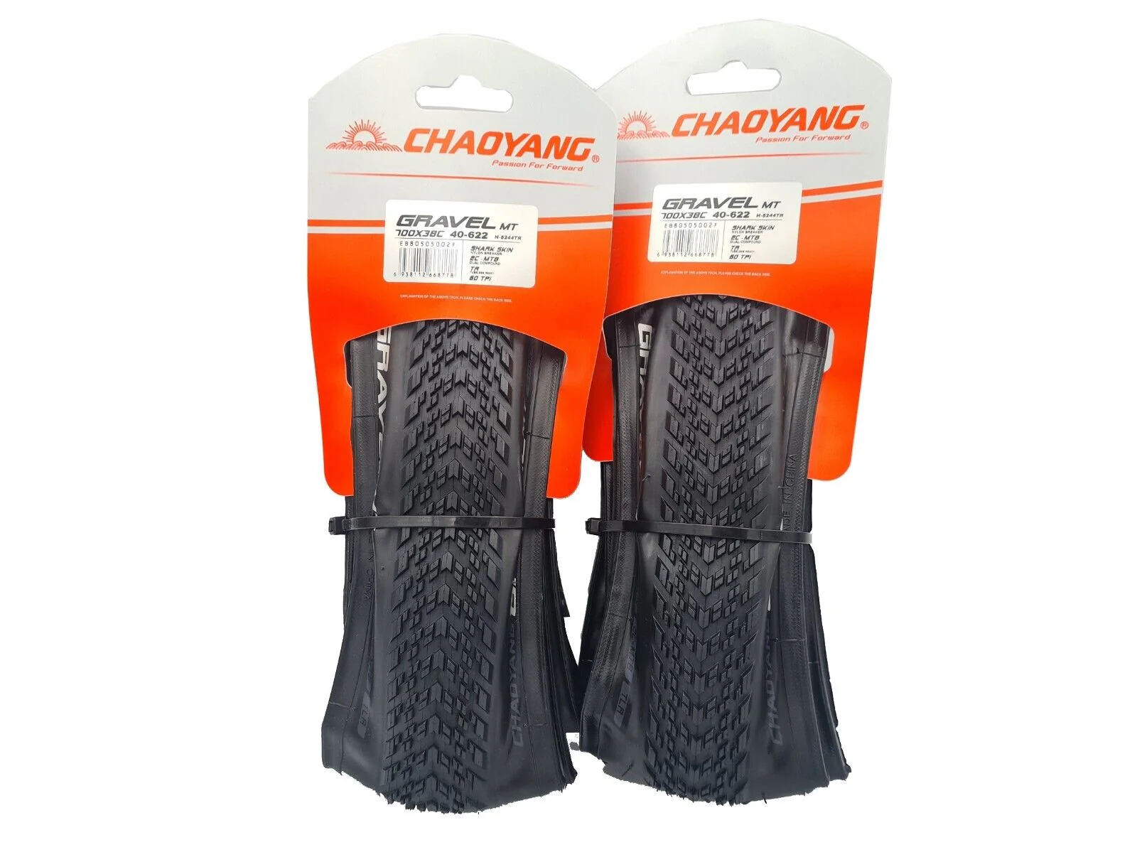 2 Stk. Chaoyang Gravel MT Reifen Tubeless Ready 700x38C 60 TPI Pannenschutz TOP - Image 3