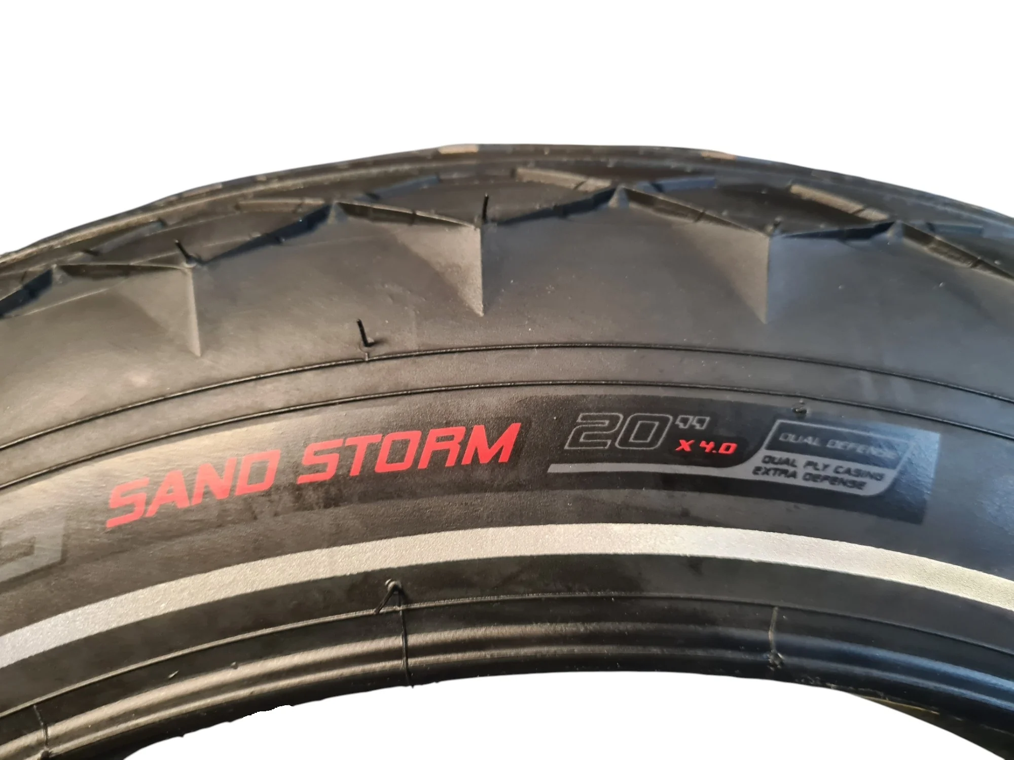 2 Stk Fatbike Reifen Chaoyang Sand Storm 20x4.0 100-406 Fat Bike Drahtreifen Extra Pannenschutz Reflex - Image 3