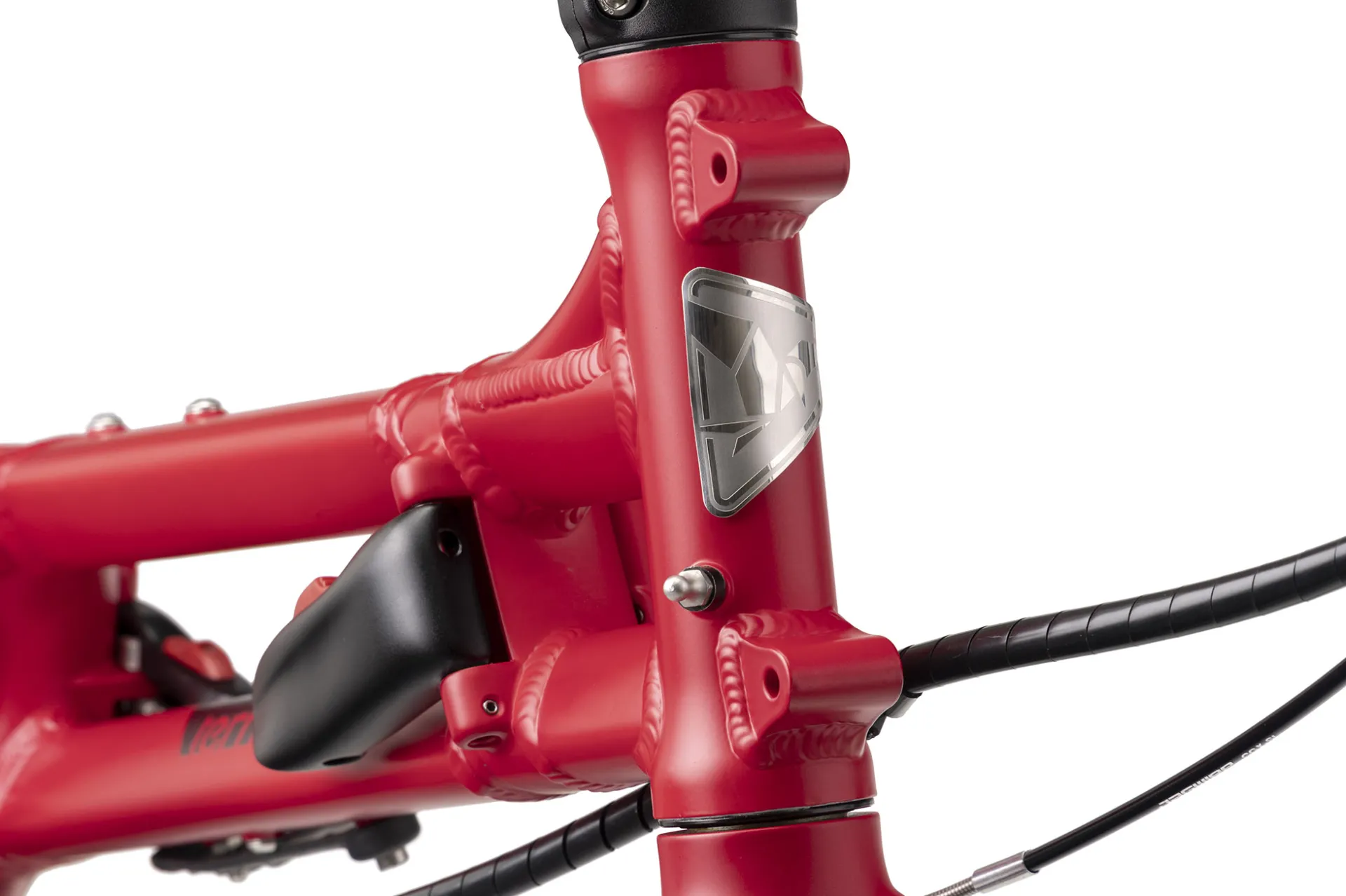 20 Zoll Faltrad Klapprad TERN BYB P10 10G Shimano Deore Satin Metallic Red - Image 5