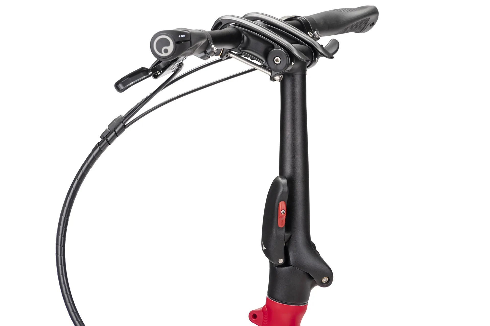 20 Zoll Faltrad Klapprad TERN BYB P10 10G Shimano Deore Satin Metallic Red - Image 8