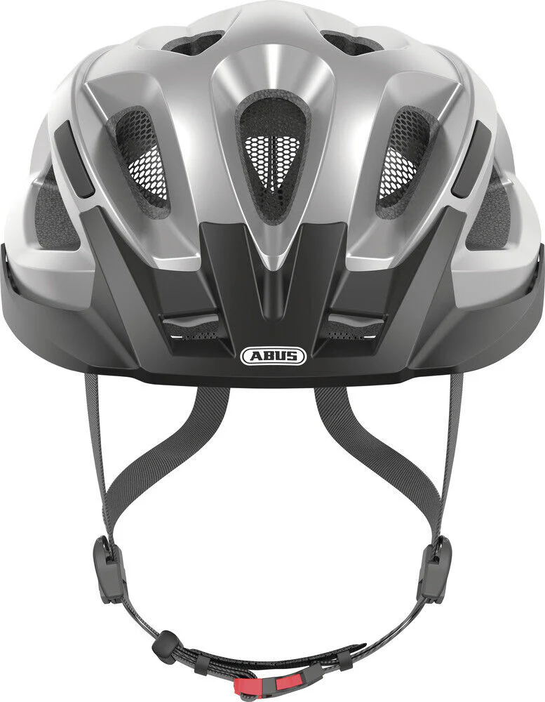 ABUS Fahrradhelm Aduro 2.0 glare silver NEU - Image 3