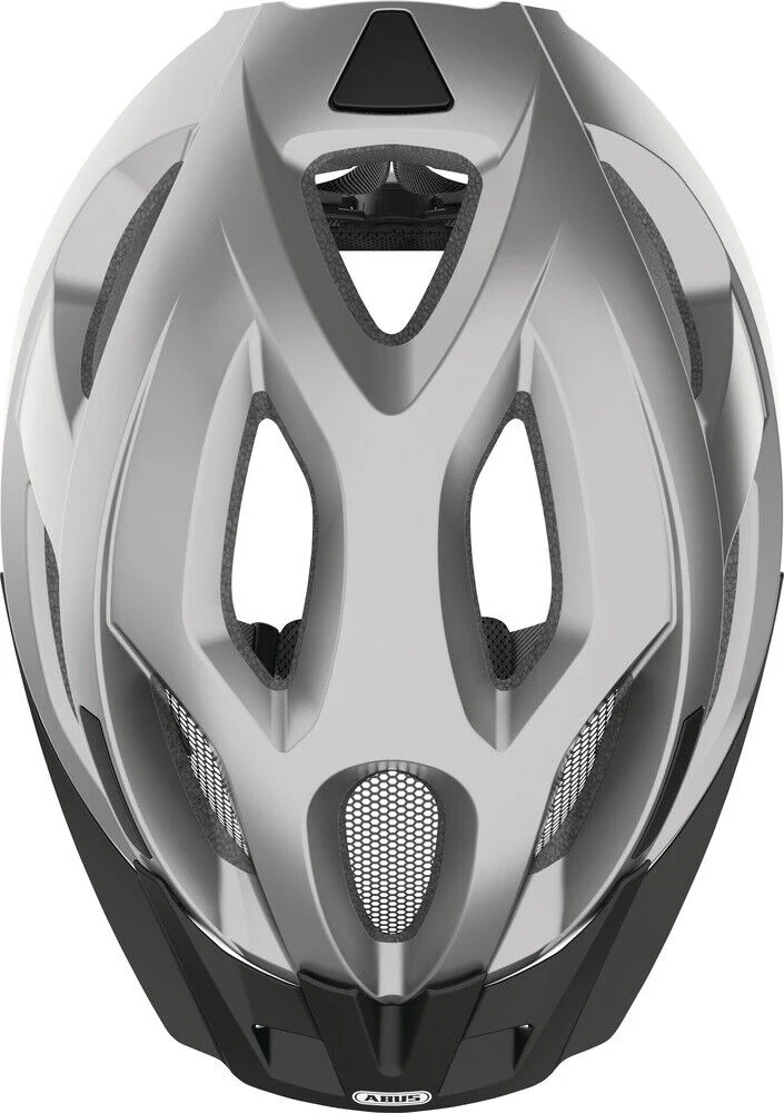ABUS Fahrradhelm Aduro 2.0 glare silver NEU - Image 4