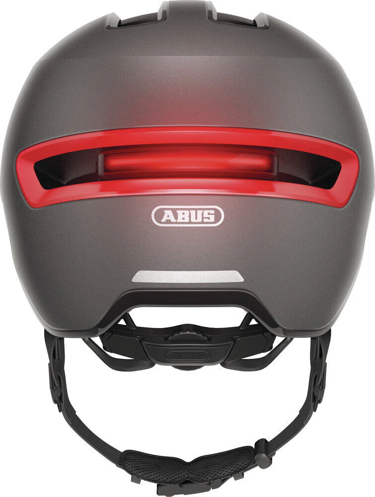 ABUS Fahrradhelm HUD-Y titan Cityhelm, Trekkinghelm, E-Bike Helm NEU - Image 2