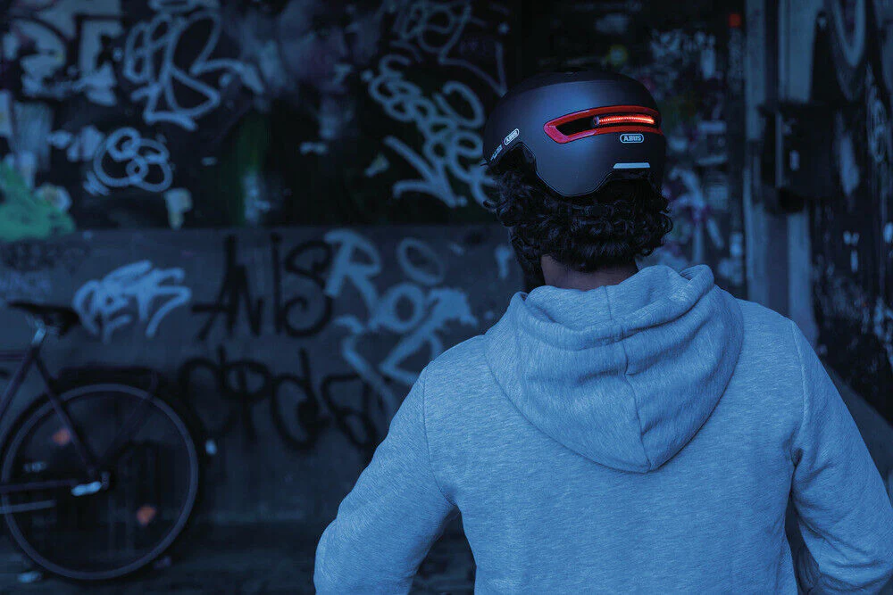 ABUS Fahrradhelm HUD-Y titan Cityhelm, Trekkinghelm, E-Bike Helm NEU - Image 6