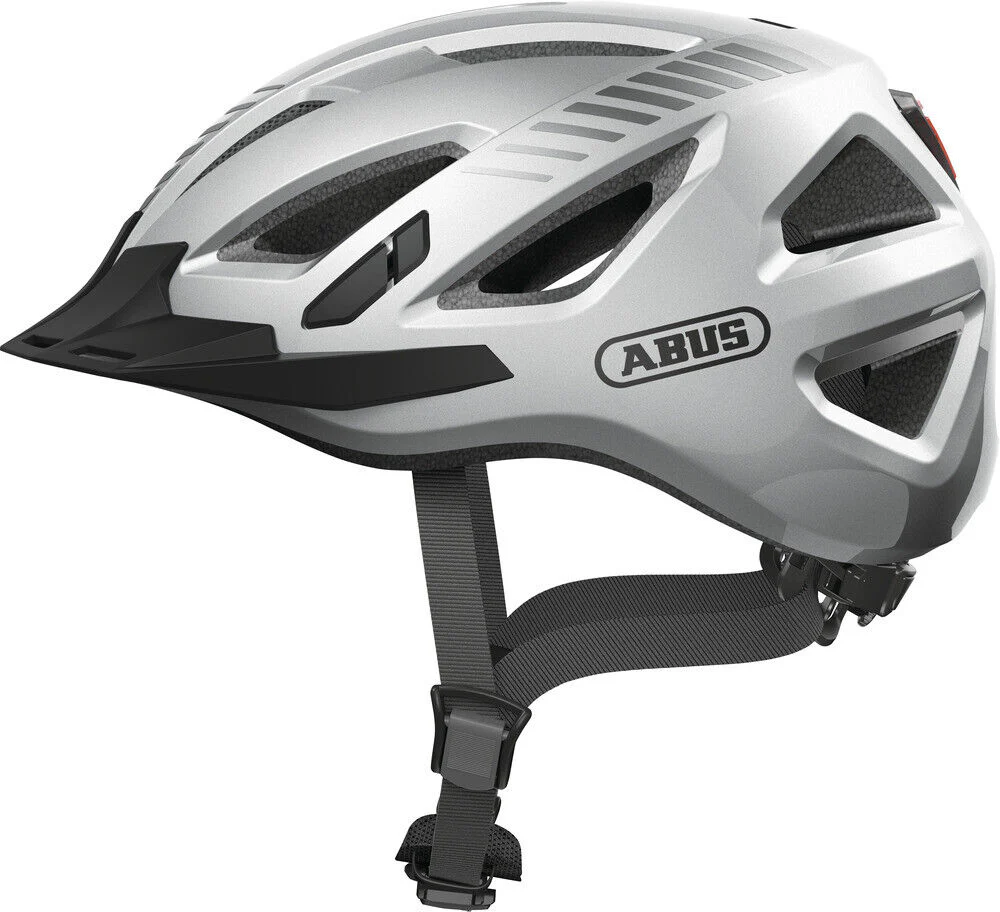 ABUS Fahrradhelm Urban-I 3.0 Signal silver Trekkinghelm, E-Bike Helm NEU