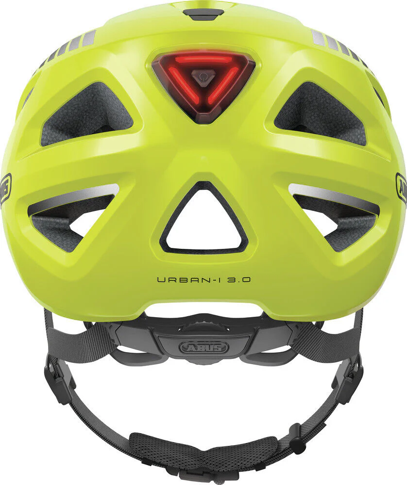 ABUS Fahrradhelm Urban-I 3.0 Signal yellow Trekkinghelm, E-Bike Helm NEU - Image 3