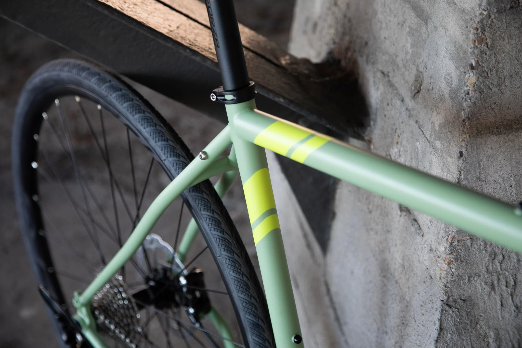 Eddy Merckx Pévèle ST Stahl Gravelbike Shimano GRX400 2x10 Carbon Gabel - Image 3