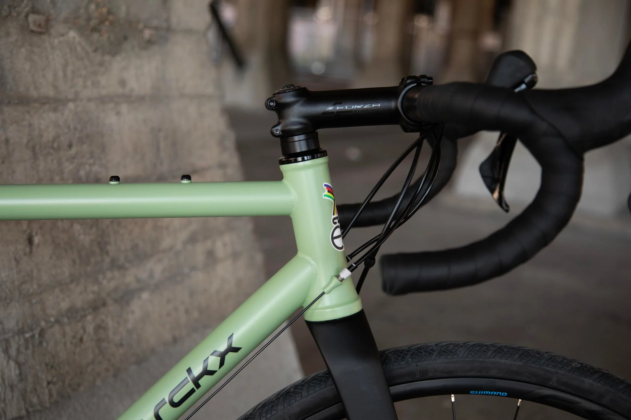 Eddy Merckx Pévèle ST Stahl Gravelbike Shimano GRX400 2x10 Carbon Gabel - Image 6