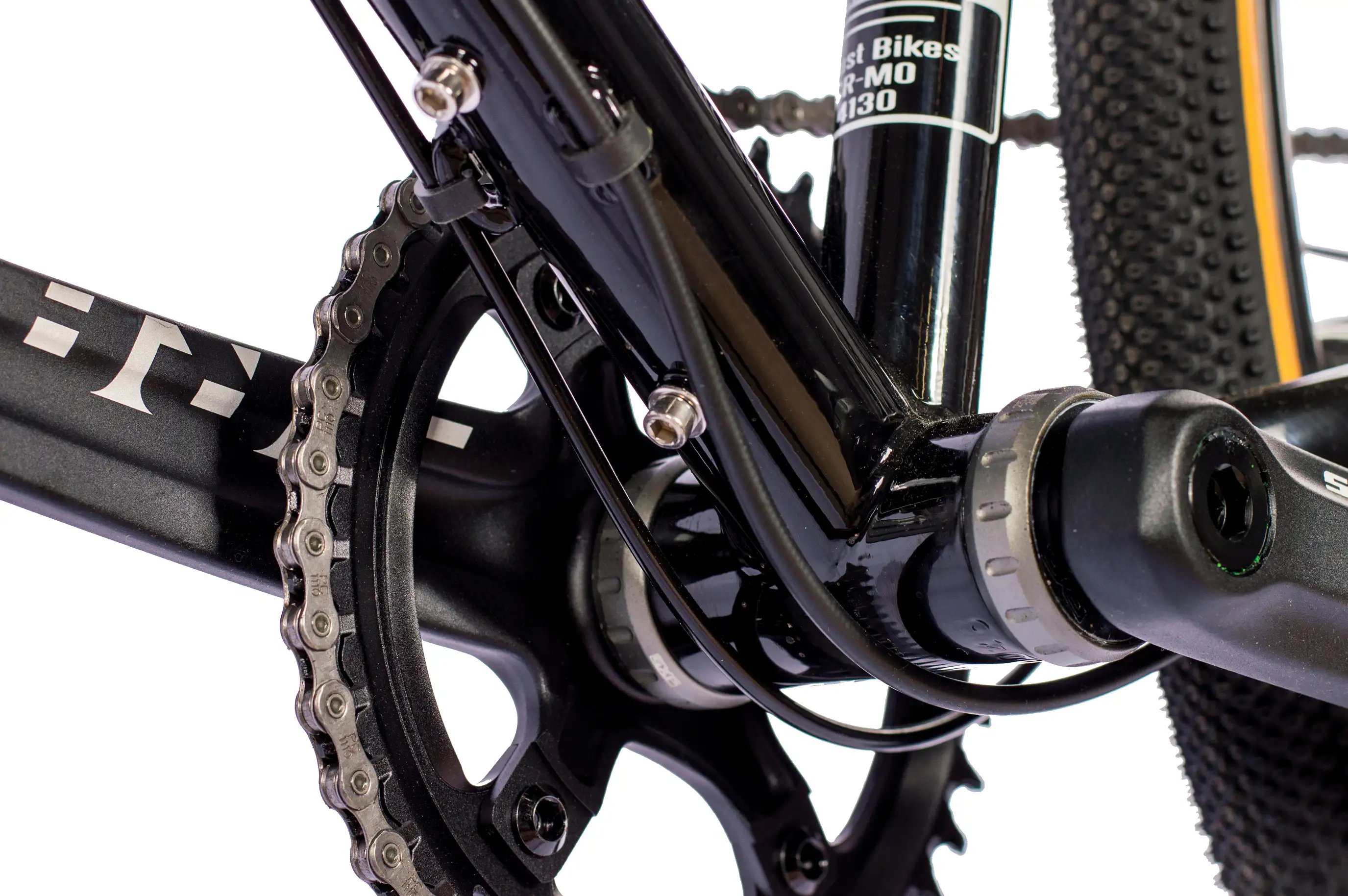 Gravel Bike Just Bikes JB02 Stahl Gabel mit Sram Apex - Image 4