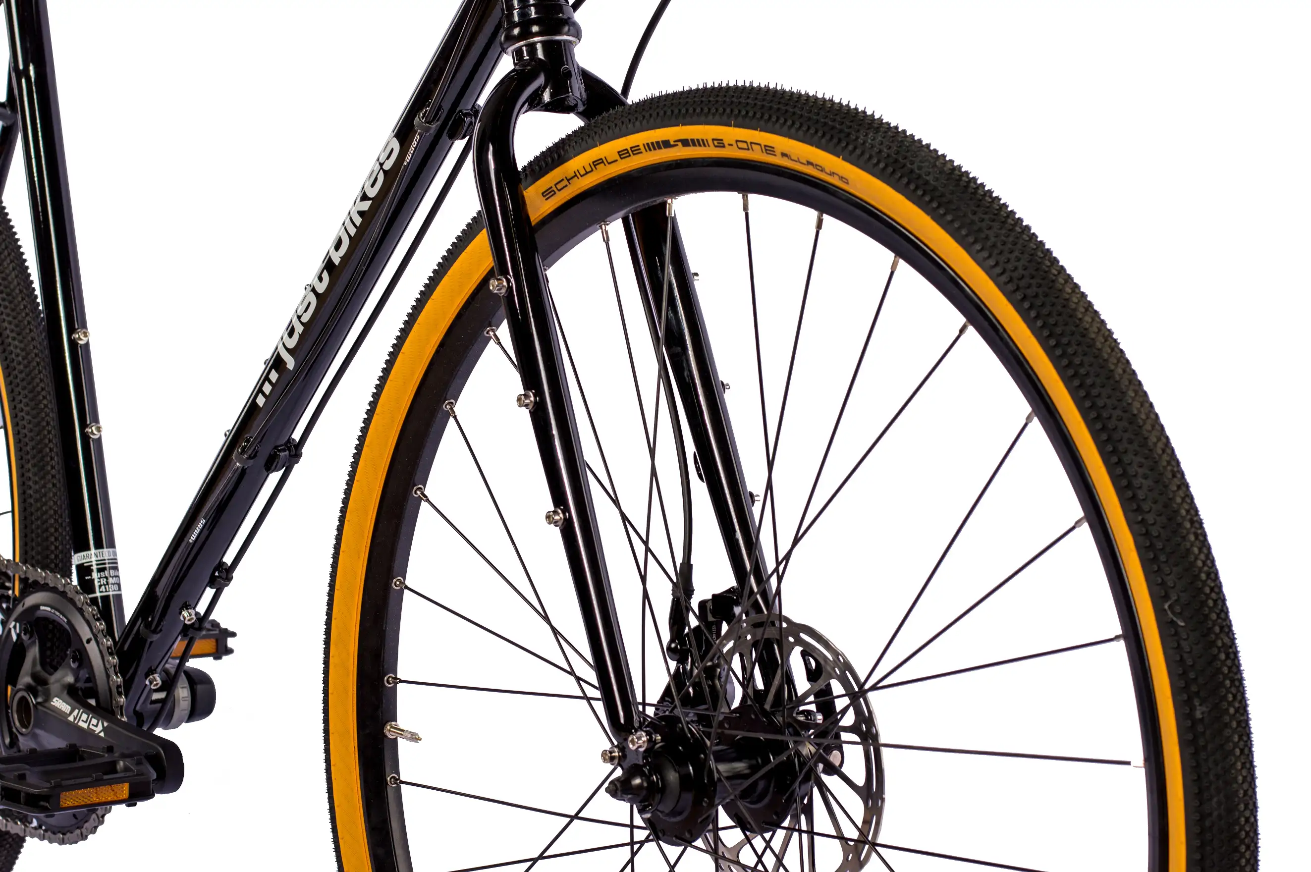 Gravel Bike Just Bikes JB02 Stahl Gabel mit Sram Apex - Image 8