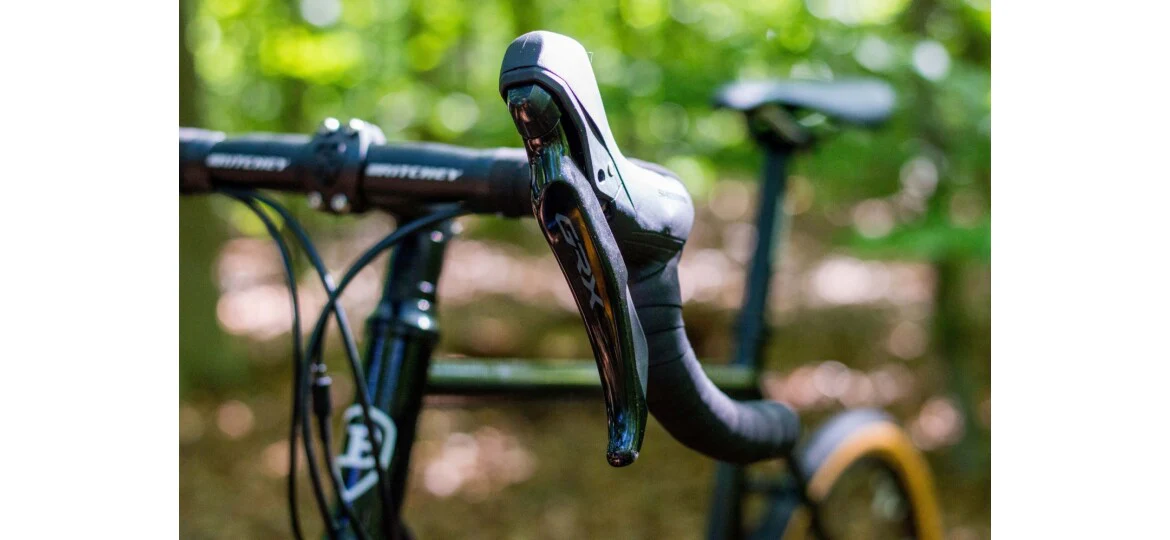 JUST BIKES JB04 GRAVEL BIKE MIT SHIMANO GRX-RX400 2x10 SCHWARZ - Image 7