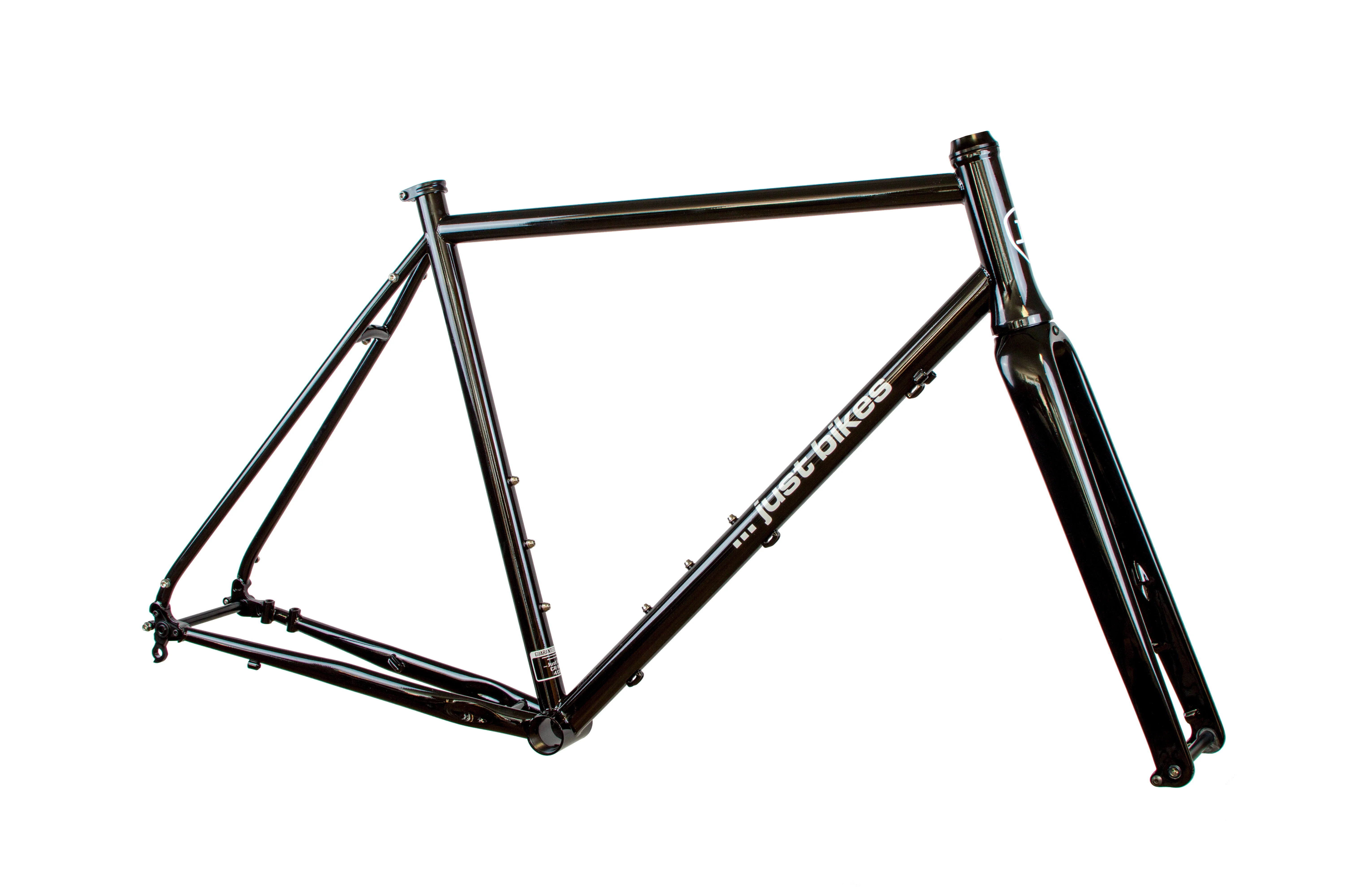 Just Bikes JB04 Gravel Stahl Rahmenset Carbon oder Stahl Gabel 12 Achsen Flat Mount