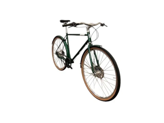 Mariluz Urban- Citybike Riemenantrieb Gates Nexus 7-Gang Scheibenbremse British Racing Green - Image 3