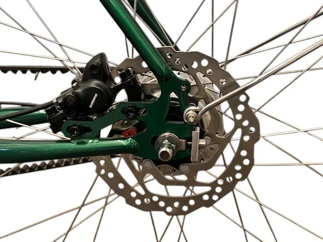 Mariluz Urban- Citybike Riemenantrieb Gates Nexus 7-Gang Scheibenbremse British Racing Green - Image 6