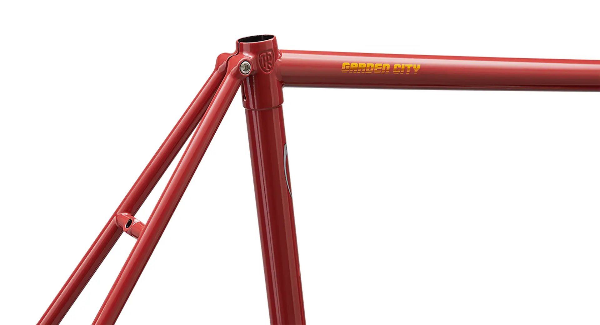 Ritchey Garden City Rahmenset Fixie Single Speed Stahlrahmen Carbon Gabel Scarlet - Image 3