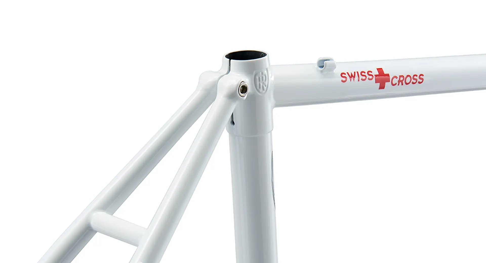 Ritchey Swiss Cross V3 Rahmenset Carbon Gabel white red - Image 4