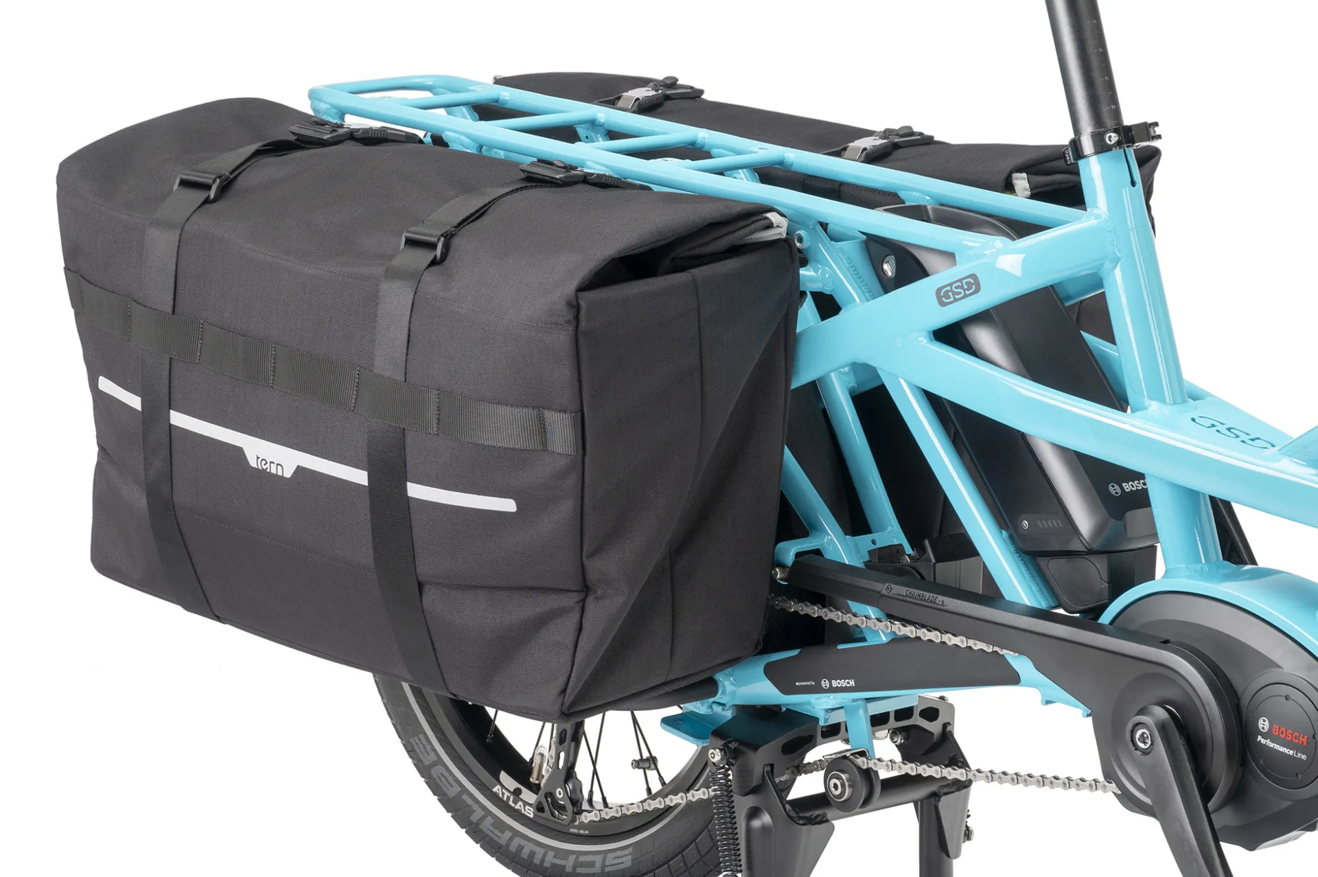 Tern Cargo Hold 52 Panniers für Tern GSD mit über 100 Liter Packvolumen/Paar - Image 4