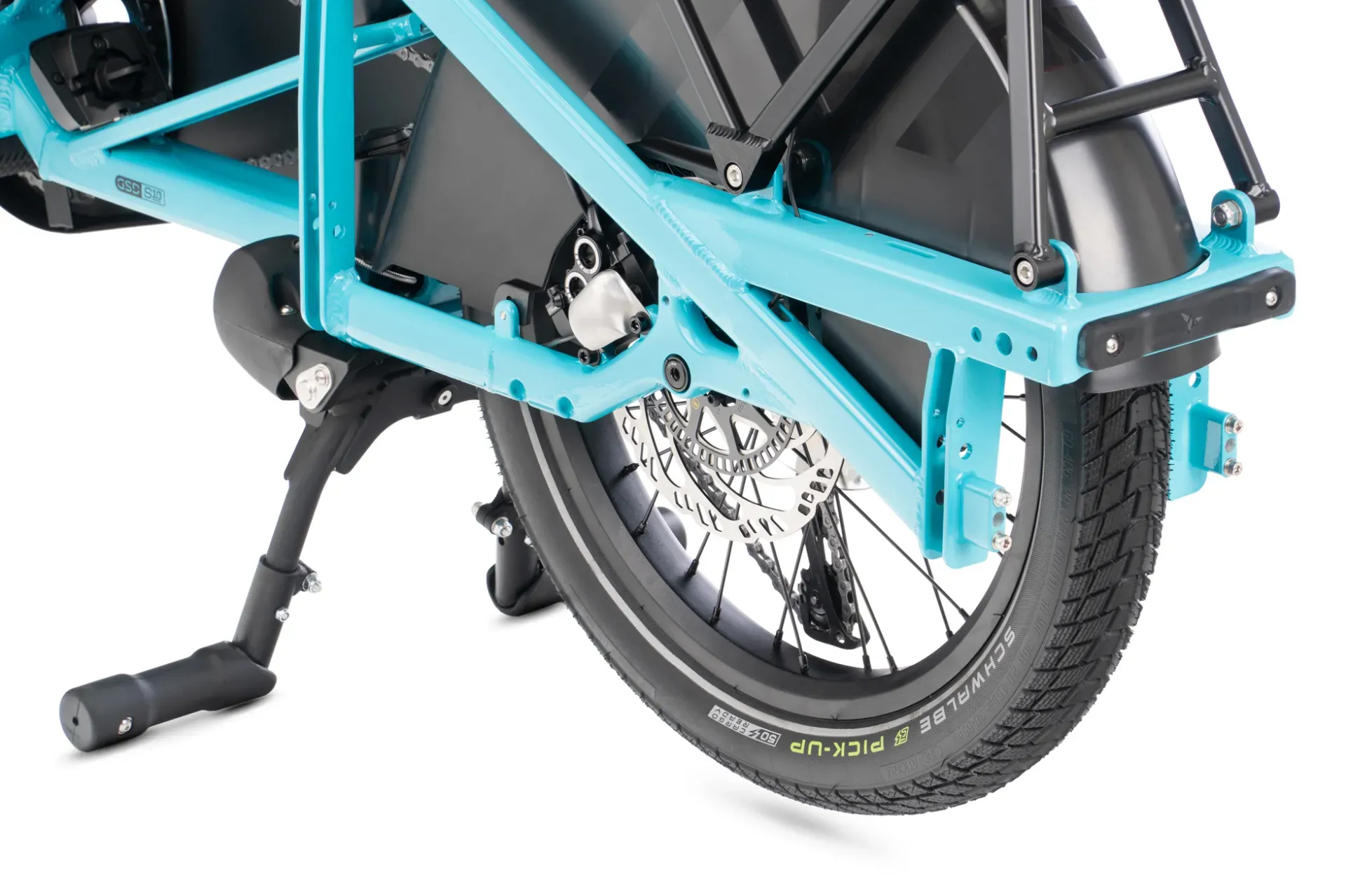 Tern GSD S10 Gen.3 Longtail Lastenrad Bosch Smart System 545Wh Beetle Blue eBike ABS - Image 10