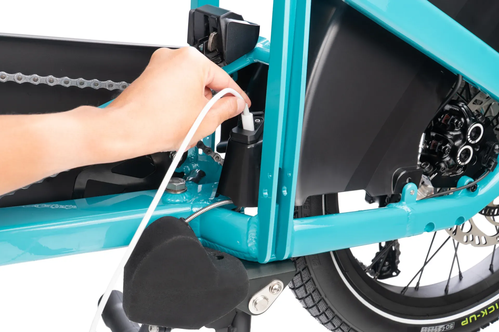 Tern GSD S10 Gen.3 Longtail Lastenrad Bosch Smart System 545Wh Beetle Blue eBike ABS - Image 11