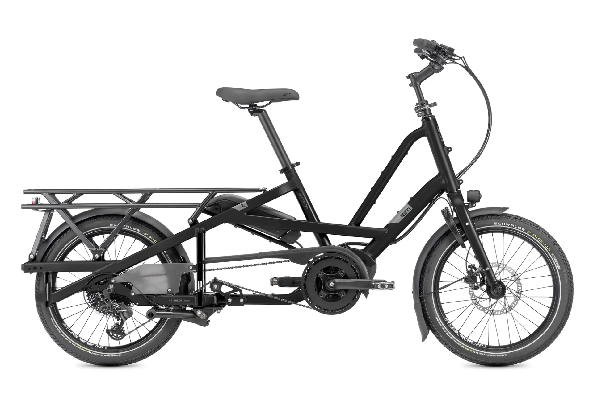 20" Tern Quick Haul Long D9 9-Gang Tektro E-Lastenrad Bosch Cargo Line 500Wh black