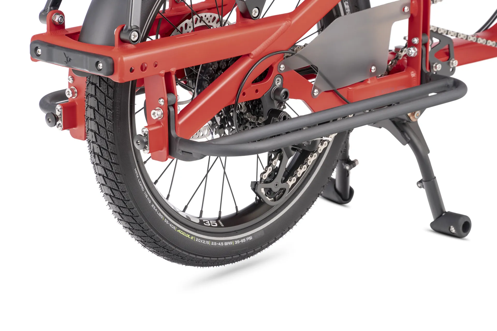 20" Tern Quick Haul Long D9 9-Gang Tektro E-Lastenrad Bosch Cargo Line 500Wh black - Image 4